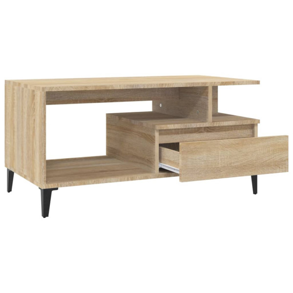 Stolik Kawowy Ława Stół Brązowy 90x49x45 Do Salonu Do Pokoju, 4917955
