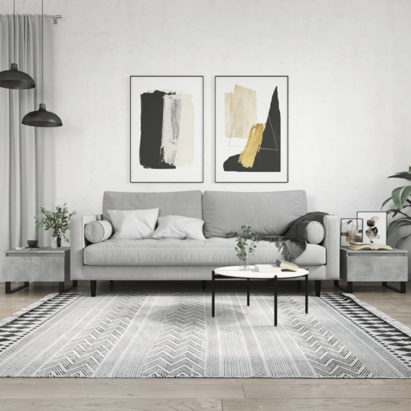 Stolik Kawowy Ława Stół Szary 50x46x35 Szuflady Do Salonu Do Pokoju, 4918604