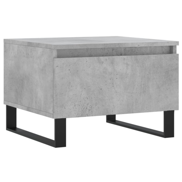 Stolik Kawowy Ława Stół Szary 50x46x35 Szuflady Do Salonu Do Pokoju, 4918607
