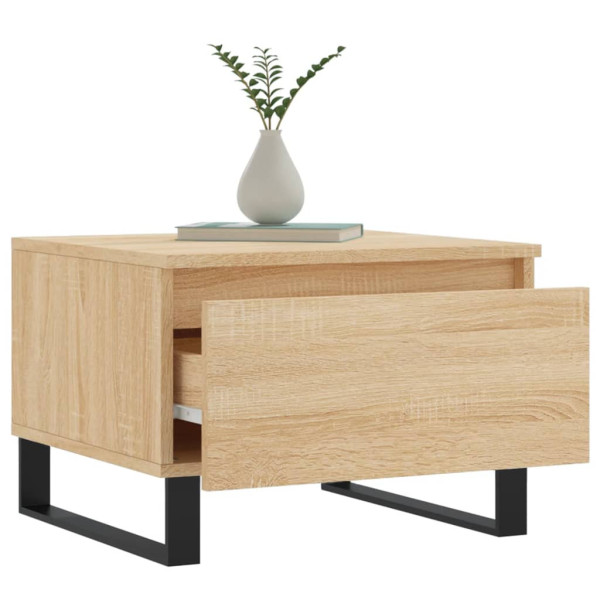 Stolik Kawowy Ława Stół Sonoma 50x46x35 Szuflada Do Salonu Do Pokoju, 4918634