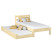 Produkt: Drewniane łóżko pojedyncze z szufladą na materac N01 120x200