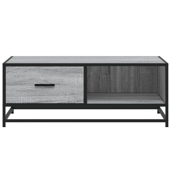 Stolik Kawowy Ława Stół Szary 90x57x35 Do Salonu Do Pokoju, 4920197