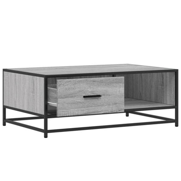 Stolik Kawowy Ława Stół Szary 90x57x35 Do Salonu Do Pokoju, 4920200
