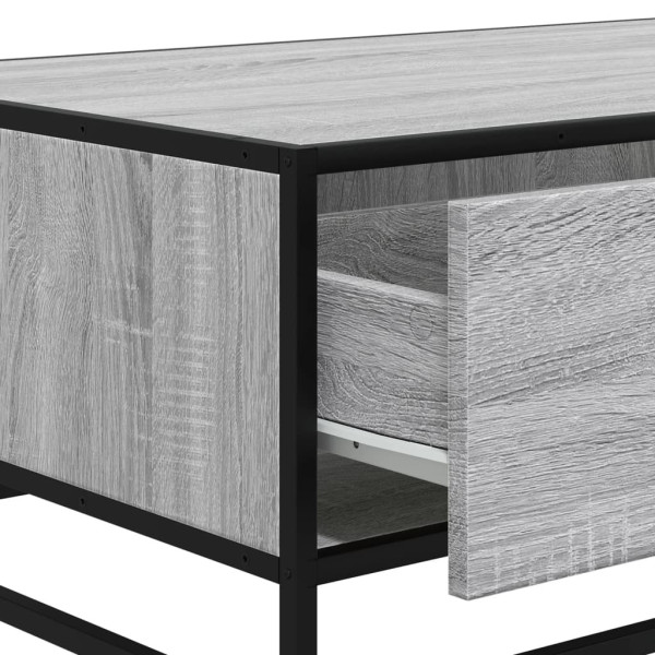 Stolik Kawowy Ława Stół Szary 90x57x35 Do Salonu Do Pokoju, 4920201