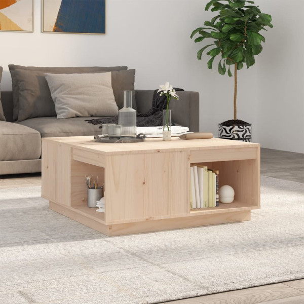 Stolik Kawowy Ława Stół Drewniany 80x81x36.5 Do Salonu Do Pokoju, 4920342