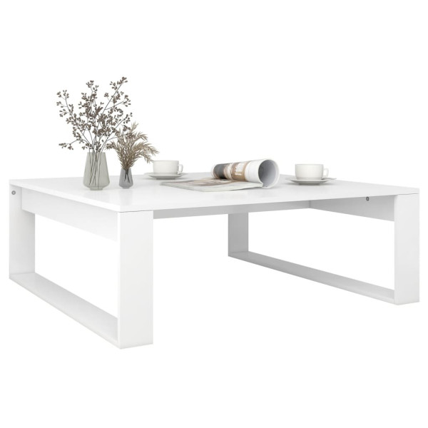 Stolik Kawowy Ława Stół Biały 100x100x35 Do Salonu Do Pokoju, 4920813