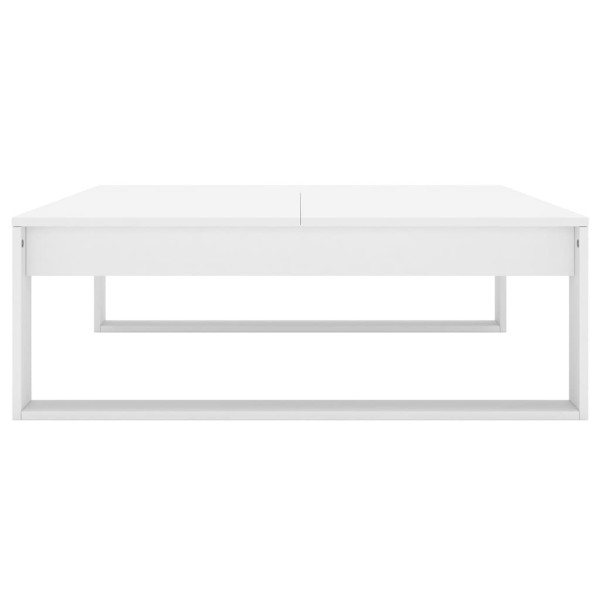 Stolik Kawowy Ława Stół Biały 100x100x35 Do Salonu Do Pokoju, 4920815