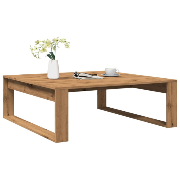 Stolik Kawowy Ława Stół Brązowy 100x100x35 Do Salonu Do Pokoju, 4921633