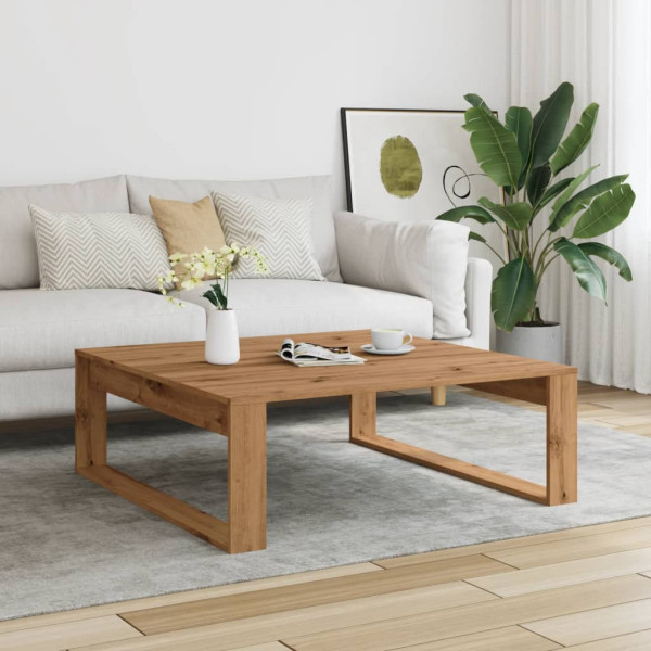 Stolik Kawowy Ława Stół Brązowy 100x100x35 Do Salonu Do Pokoju, 4921634