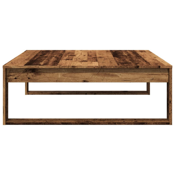Stolik Kawowy Ława Stół Brązowy 100x100x35 Do Salonu Do Pokoju, 4921893