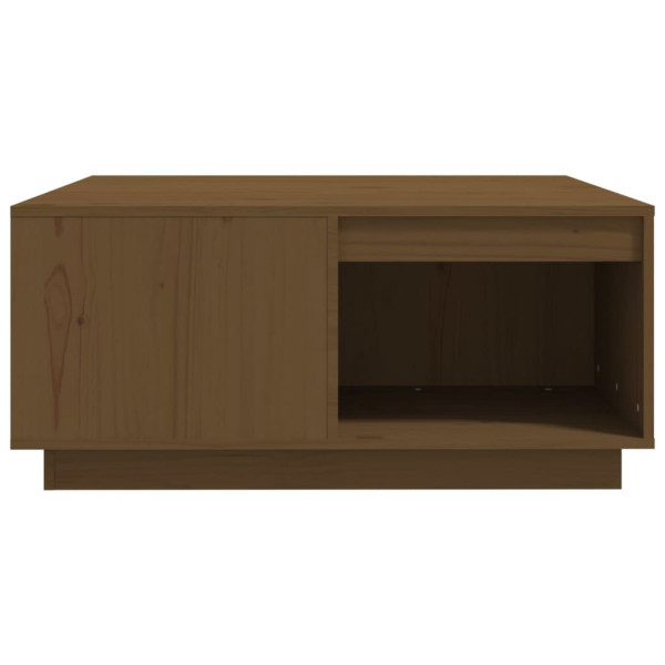 Stolik Kawowy Ława Stół Brązowy Drewniany 80x81x36.5 Do Salonu Do Pokoju, 4922150