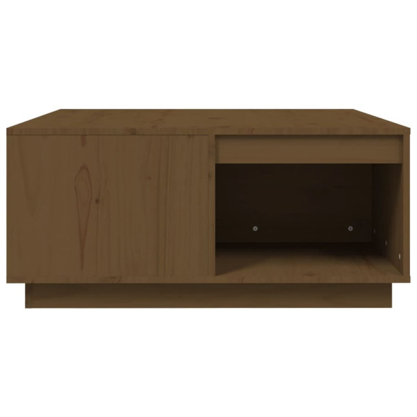 Stolik Kawowy Ława Stół Brązowy Drewniany 80x81x36.5 Do Salonu Do Pokoju, 4922151