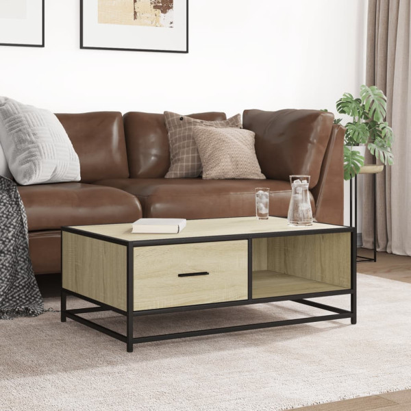 Stolik Kawowy Ława Stół Brązowy 90x57x35 Do Salonu Do Pokoju, 4922734