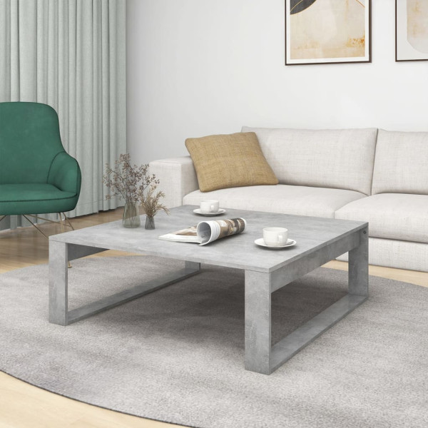 Stolik Kawowy Ława Stół Szary 100x100x35 Do Salonu Do Pokoju, 4923216