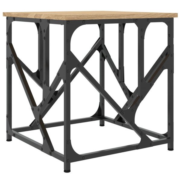 Stolik Kawowy Ława Stół Brązowy 45x45x47.5 Do Salonu Do Pokoju, 4923589