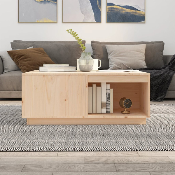 Stolik Kawowy Ława Stół Drewniany 100x101x40.5 Do Salonu Do Pokoju, 4923829