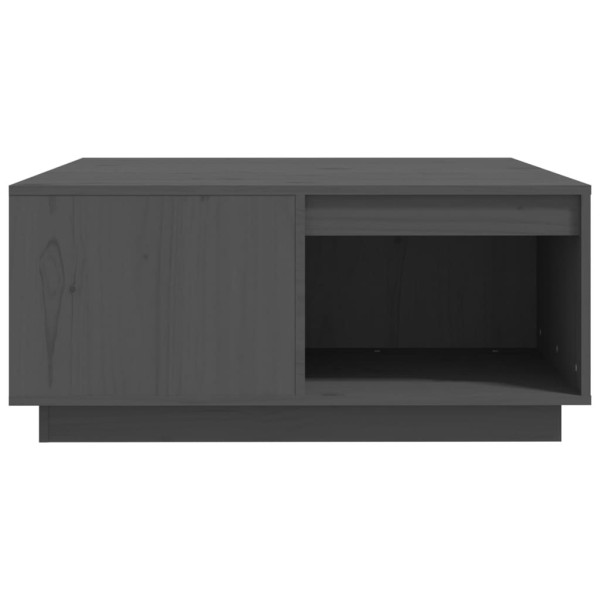 Stolik Kawowy Ława Stół Szary Drewniany 80x81x36.5 Do Salonu Do Pokoju, 4923880