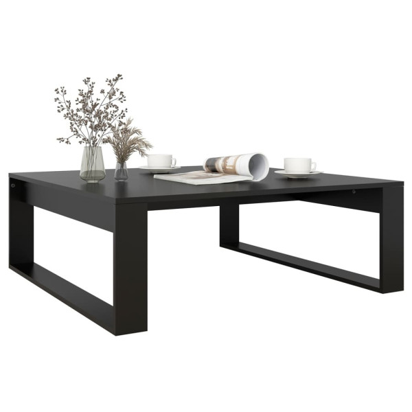 Stolik Kawowy Ława Stół Czarny 100x100x35 Do Salonu Do Pokoju, 4925602