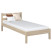 Produkt: Dębowe łóżko pojedyncze N01 80x180