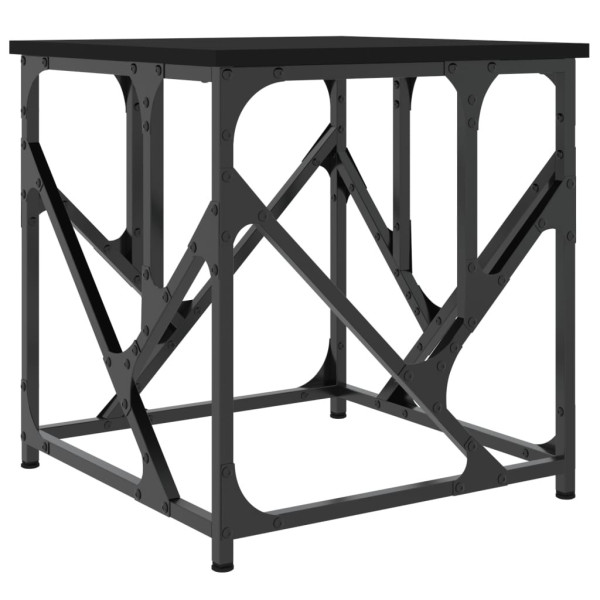 Stolik Kawowy Ława Stół Czarny 45x45x47.5 Do Salonu Do Pokoju, 4927486