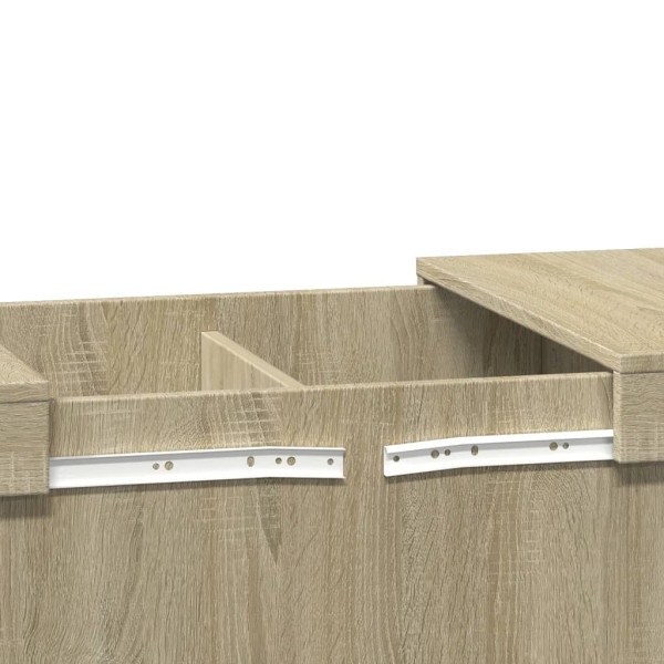 Stolik Kawowy Ława Stół Dąb Sonoma 100x55x40 Przesuwny Blat Do Salonu, 4927530