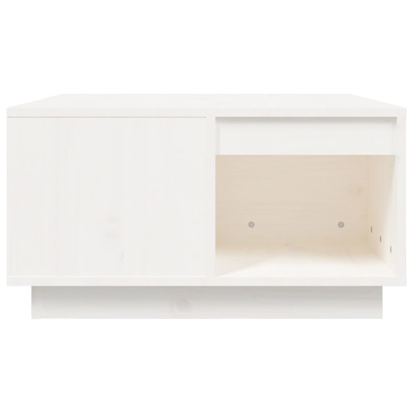 Stolik Kawowy Ława Stół Biały Drewniany 60x61x32.5 Do Salonu Do Pokoju, 4927537