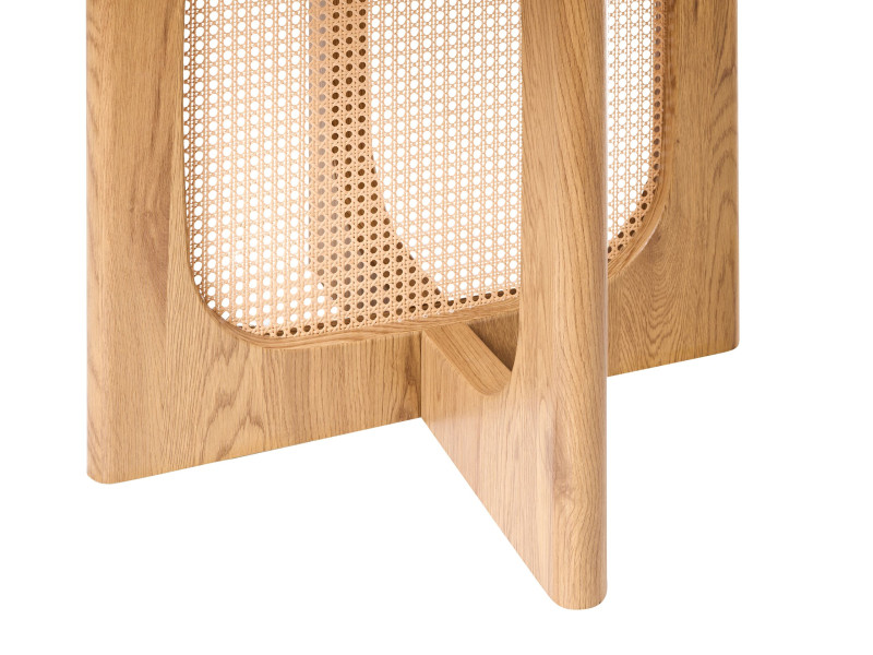 Stół jadalniany okrągły MDF jasnobrązowy 120 cm, 4928364