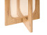 Stół jadalniany okrągły MDF jasnobrązowy 120 cm, 4928364