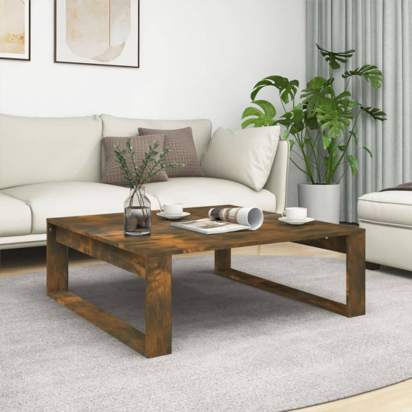 Stolik Kawowy Ława Stół Brązowy 100x100x35 Do Salonu Do Pokoju, 4928620