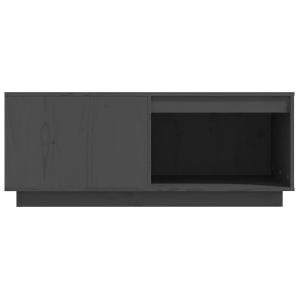 Stolik Kawowy Ława Stół Szary Drewniany 100x101x40.5 Do Salonu Do Pokoju, 4928667