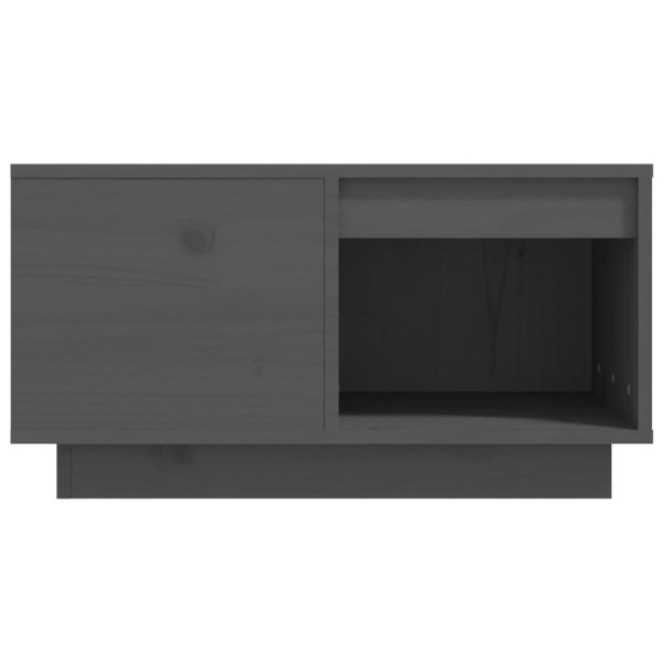 Stolik Kawowy Ława Stół Szary Drewniany 60x61x32.5 Do Salonu Do Pokoju, 4929531