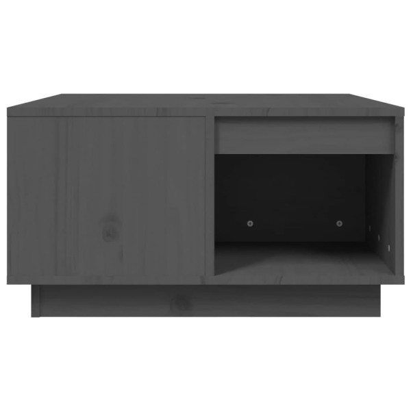 Stolik Kawowy Ława Stół Szary Drewniany 60x61x32.5 Do Salonu Do Pokoju, 4929532