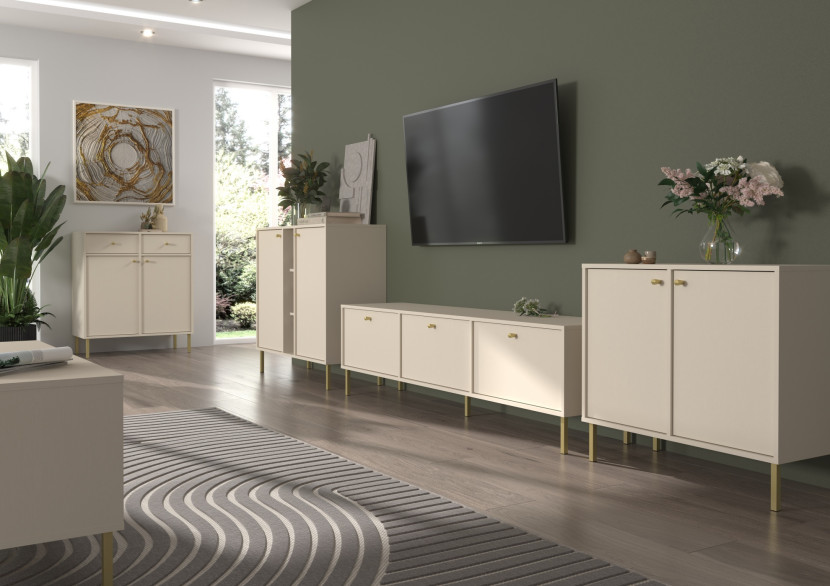 Komoda OSLO 2  2D  BP, 4937808