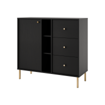 Komoda OSLO 2  1F3S  BL