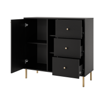Komoda OSLO 2  1F3S  BL
