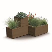 Doniczka Madera Case ECO Wood 57,7 x 28,8 x 29 cm naturo PROSPEPLAST