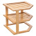 Produkt: Półki kuchenne na przyprawy, 3 poziomy, stojak bambusowy
