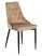 Inny kolor wybarwienia: Krzesło CORK Ciemny Beż Welur Salonu Jadalni Loft