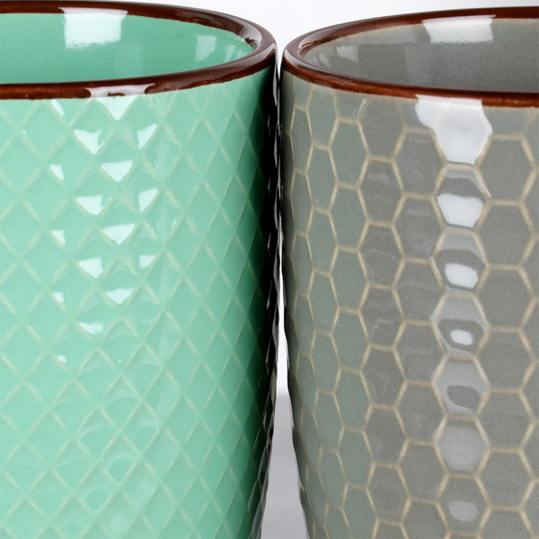 Kubki ceramiczne 400 ml 4 szt., 4974710