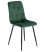 Inny kolor wybarwienia: Krzesło ROBIN Zieleń Tapicerowane do Salonu Welurowe