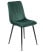 Inny kolor wybarwienia: Krzesło IBIS Zielone Welur Loft do Salonu Jadalni