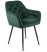 Inny kolor wybarwienia: Krzesło VIKI Zielony Welurowe do Salonu Jadalni Loft