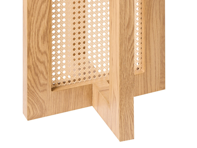 Stolik pomocniczy okrągły MDF jasnobrązowy, 5029057