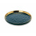 Produkt: Okrągła taca dekoracyjna Lija Green 20cm