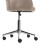 Fotel biurowy obrotowy boucle beżowe, 5075202