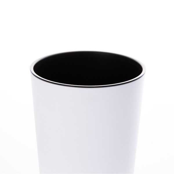 Doniczka Ogrodowa Osłonka 28.6 Cm Matowa Tubus Slim Donica Wysoka Z Wkładem, 5087391