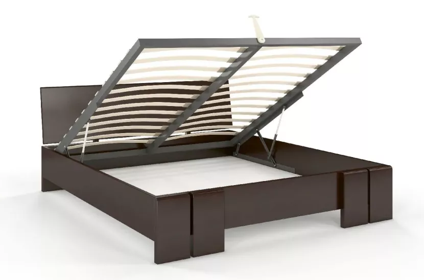 Łóżko SPARTA MAXI ST bukowe 160x200 bez szuflady/bez materaca, 5134936
