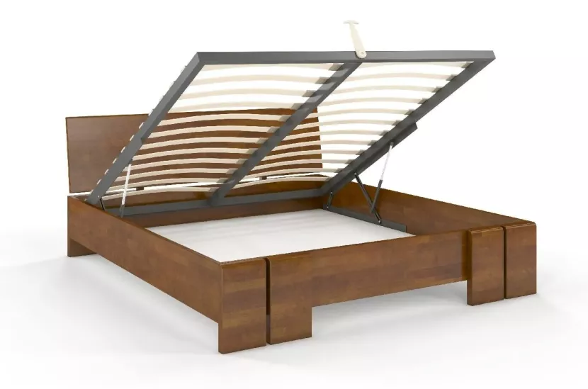 Łóżko SPARTA MAXI ST bukowe 200x200 bez szuflady/bez materaca, 5134946