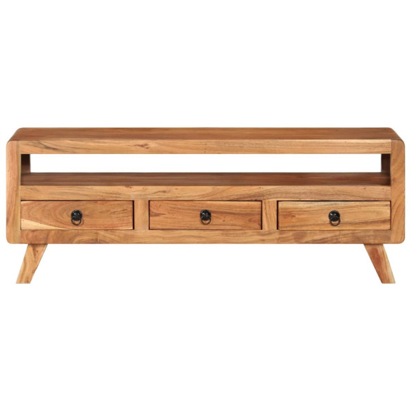Szafka pod Telewizor Rtv Brąz Mat Szuflady Nowoczesny 110x30x40cm, 5136703