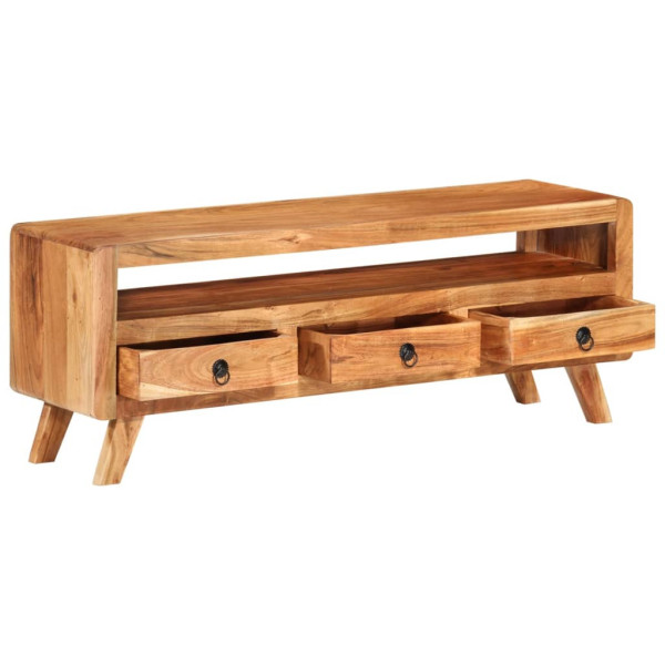 Szafka pod Telewizor Rtv Brąz Mat Szuflady Nowoczesny 110x30x40cm, 5136704